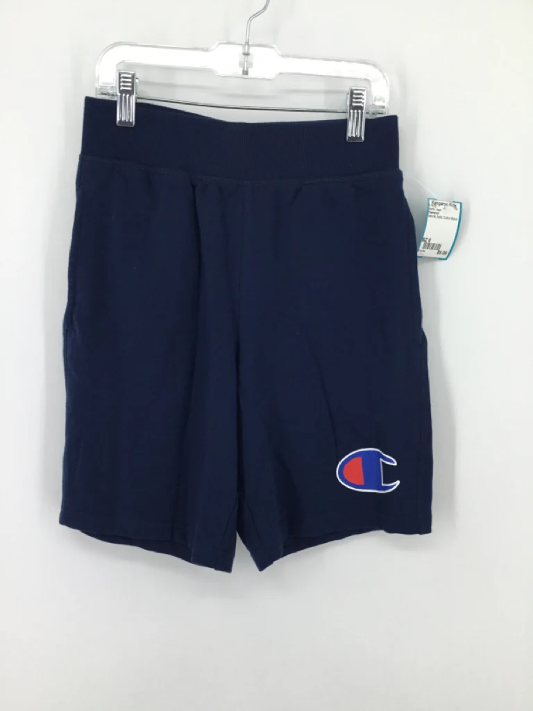 Champion Child Size 8 Navy Solid Shorts - boys