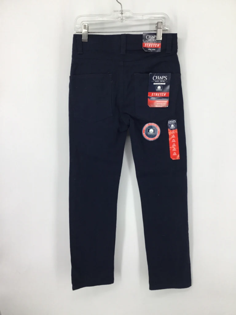 Chaps Child Size 10 Navy Solid Pants - boys - Image 3