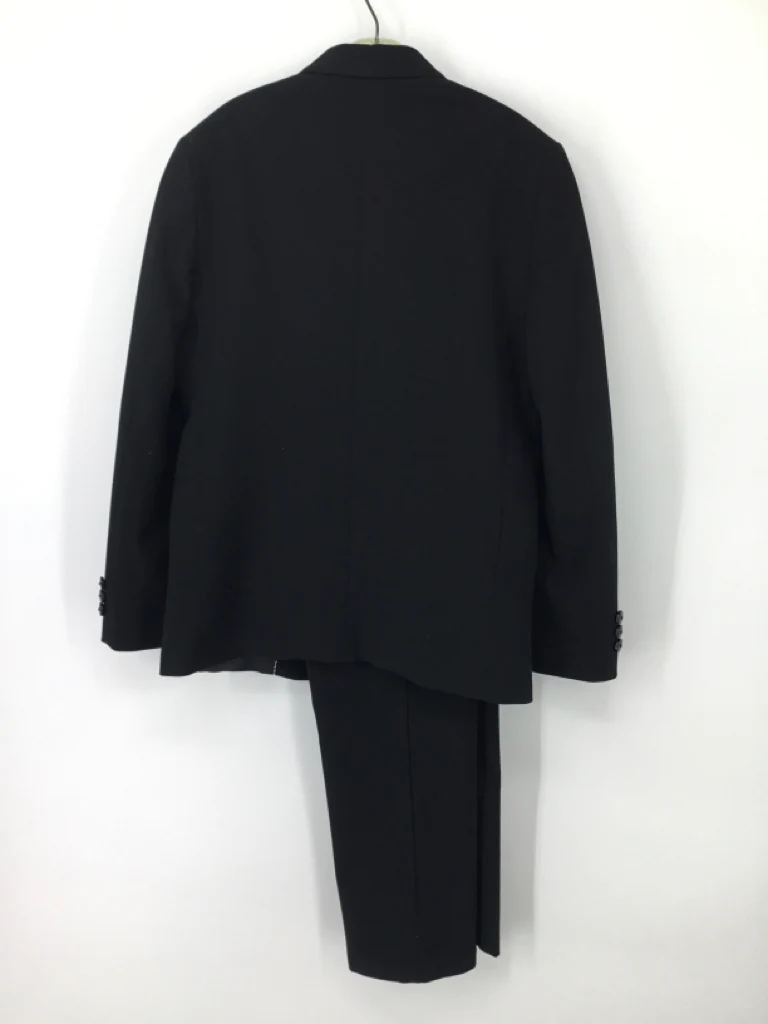 Chaps Child Size 12 Black Solid Suit - boys - Image 2