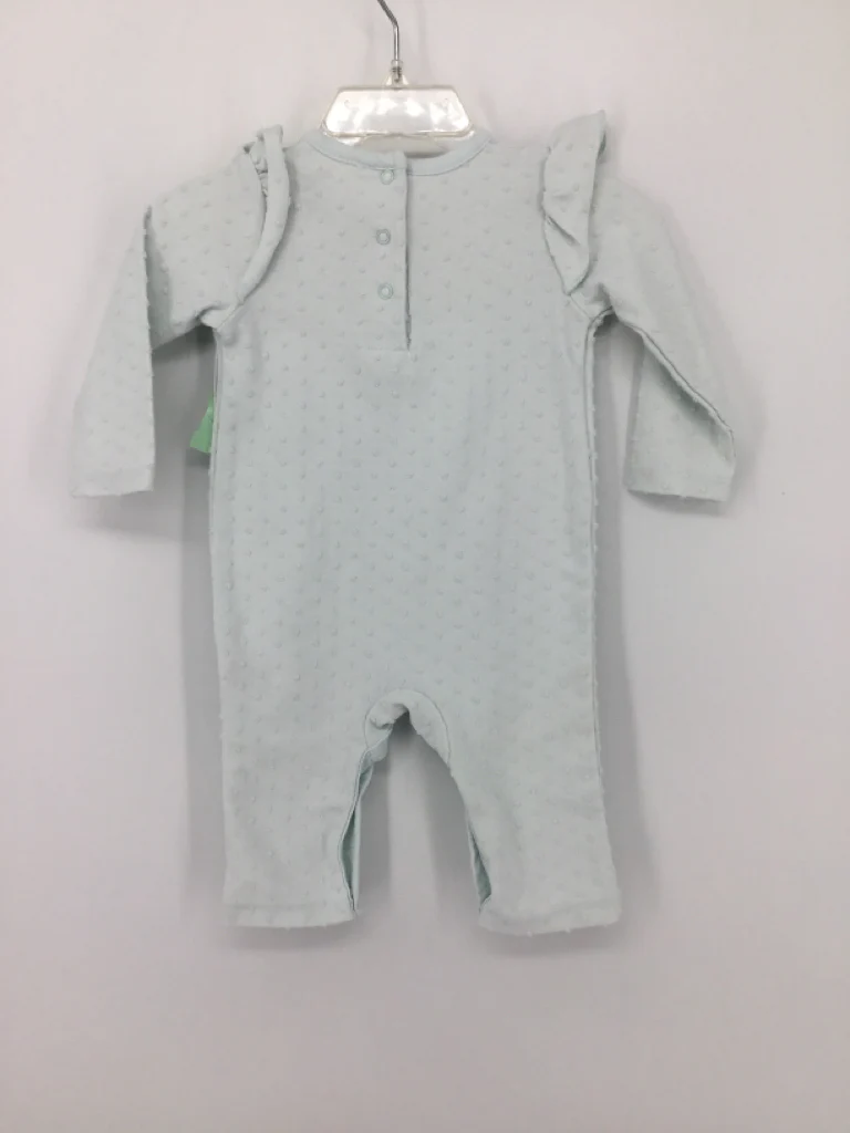 Chickpea Child Size 0-3 Months Blue Outfit - girls - Image 2