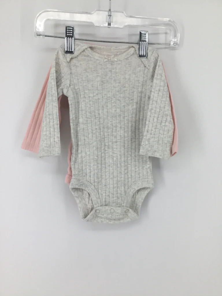 Child of Mine Child Size 0-3 Months Pink Onesie - Image 2
