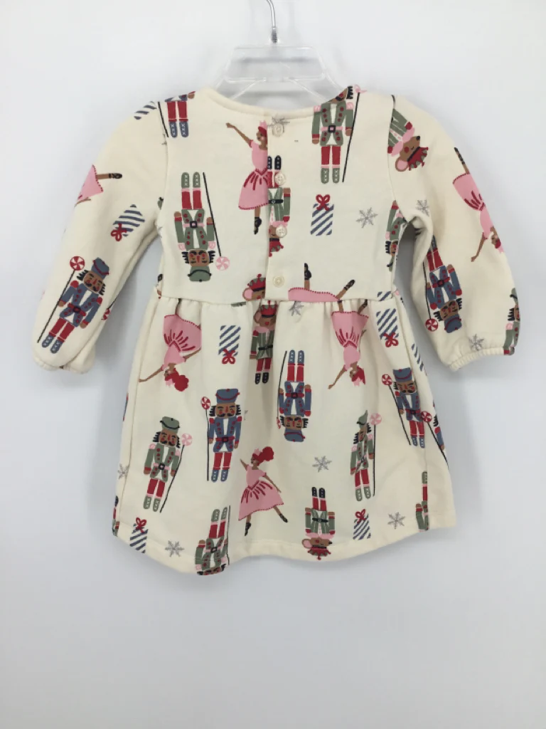 Child of Mine Child Size 12 Months White Christmas Dress - Image 2