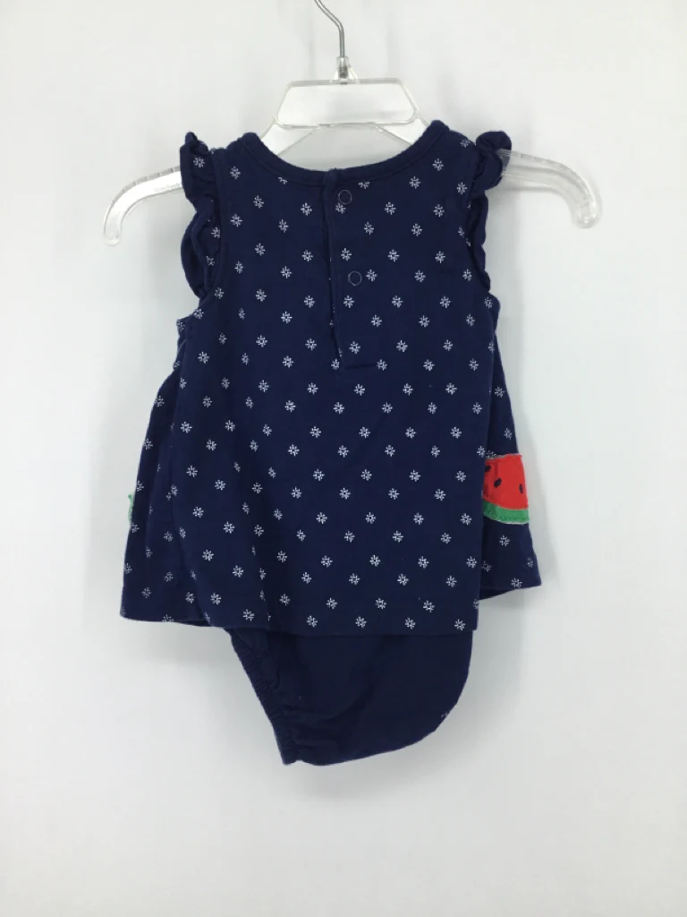 Child of Mine Child Size 3-6 Months Navy Outfit - girls - Image 2
