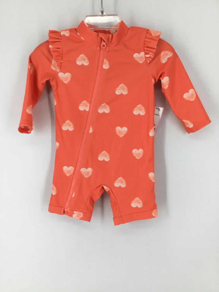 Child of Mine Child Size 3-6 Months Orange Swimwear - girls
