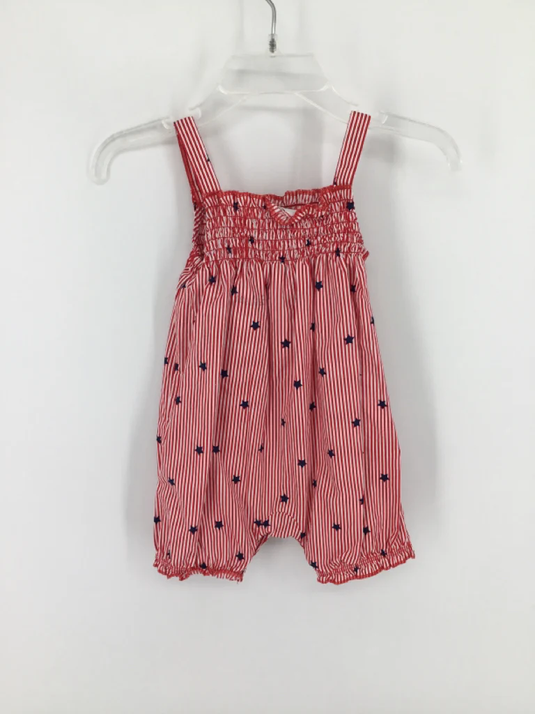 Child of Mine Child Size 3-6 Months Red Stars & Stripes Outfit - Image 2