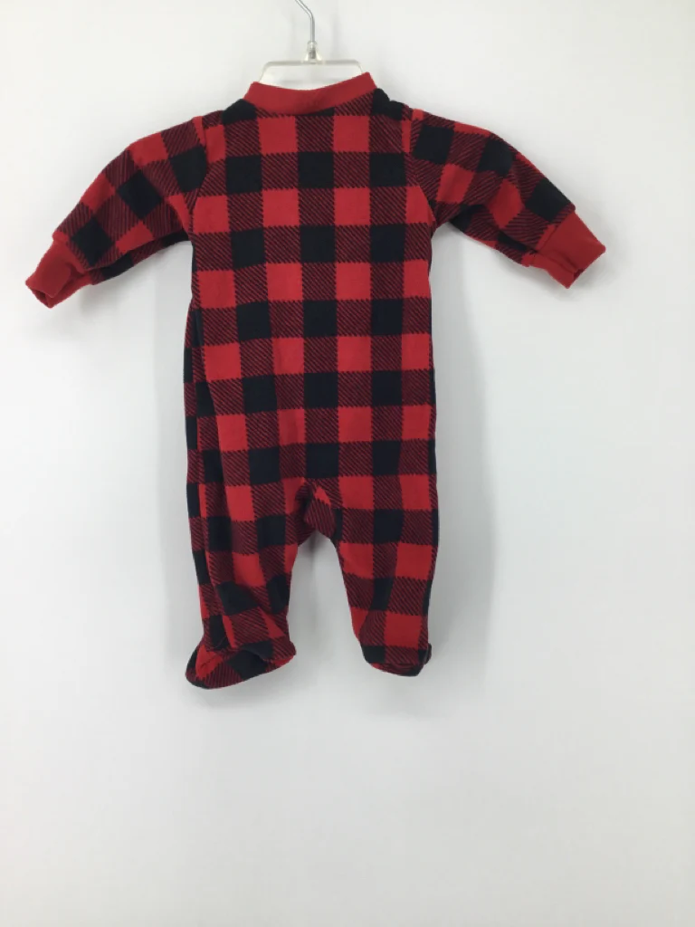 Child of Mine Child Size Newborn Red Christmas Sleeper - Image 2