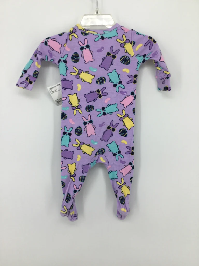 Childrens Place Child Size 0-3 Months Purple Easter Sleeper - Image 2