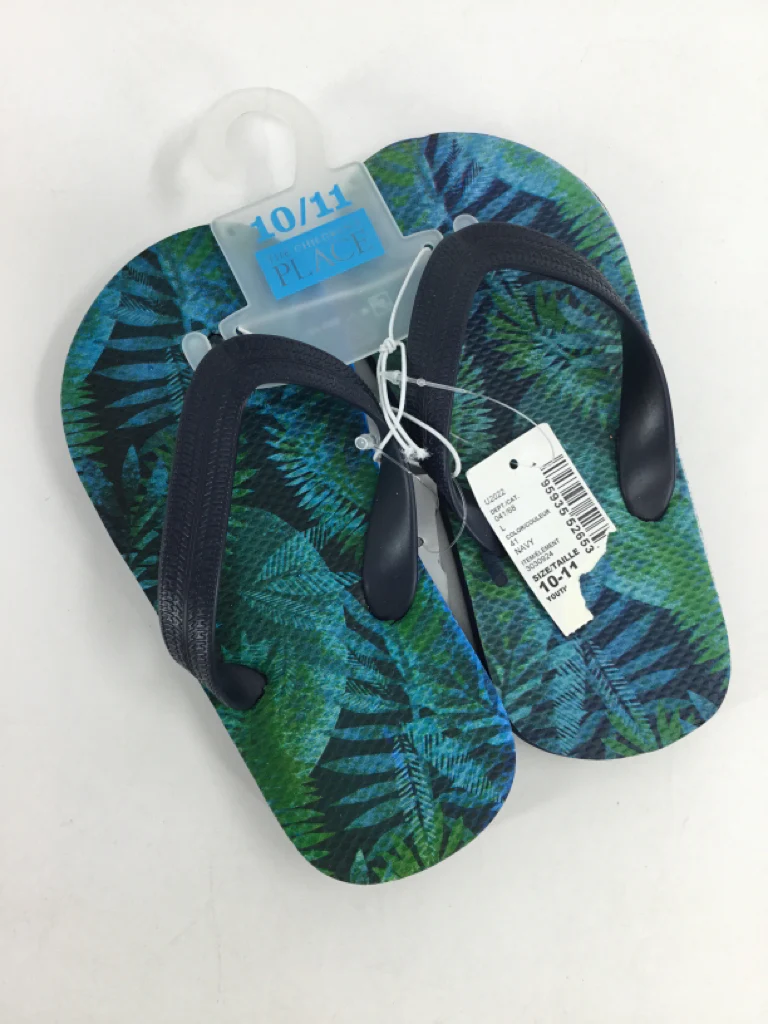 Childrens Place Child Size 10 Blue Sandals/Flip Flops