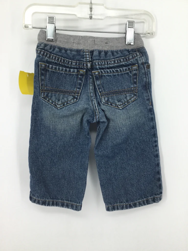 Childrens Place Child Size 12-18 Months Blue Solid Jeans - boys - Image 2