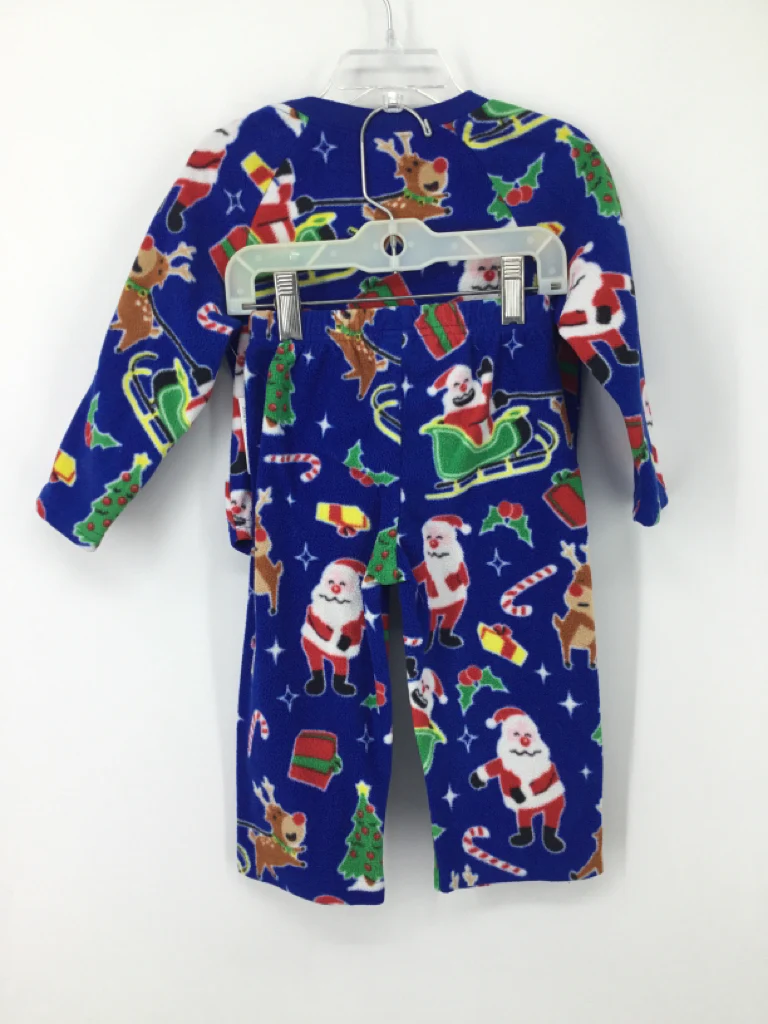 Childrens Place Child Size 2 Blue Christmas Pajamas - Image 2