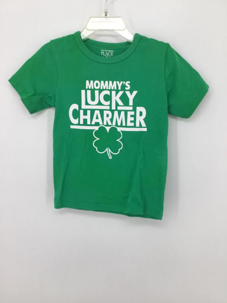 Childrens Place Child Size 3 Green St Patricks T-Shirt