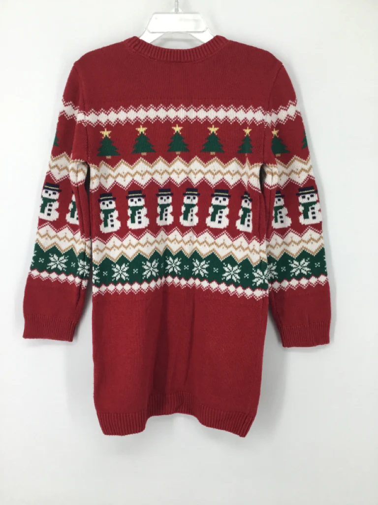 Childrens Place Child Size 5 Red Christmas Dress - Image 2