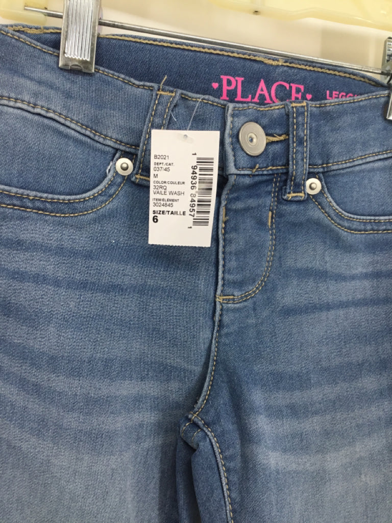 Childrens Place Child Size 6 Blue Jeans - girls - Image 2