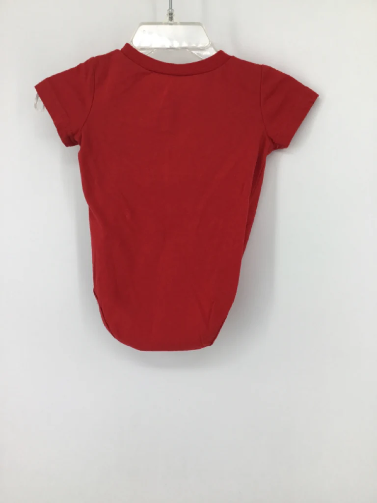 City Streets Child Size 3 Months Red Stars & Stripes Onesie - Image 2