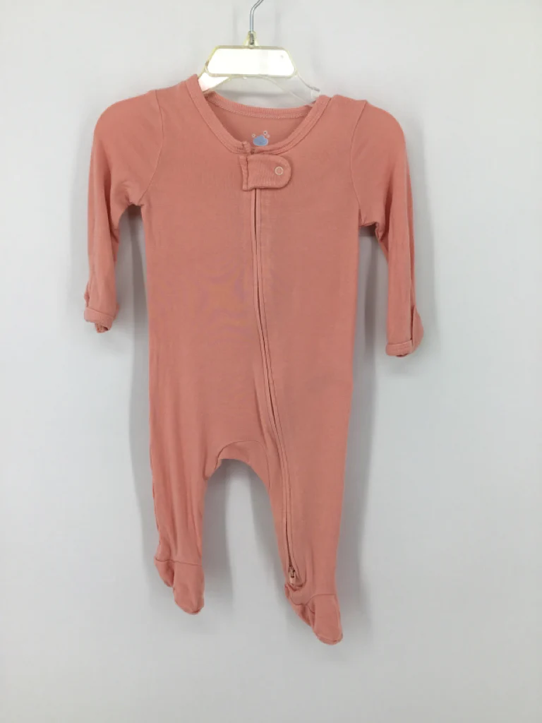 cloud island Child Size 0-3 Months Pink Sleepers