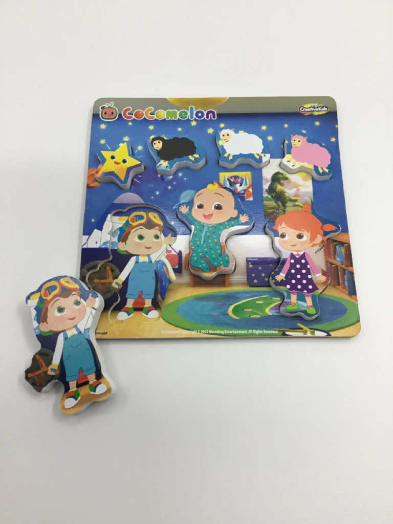 Cocomelon Wooden Chunky Puzzle