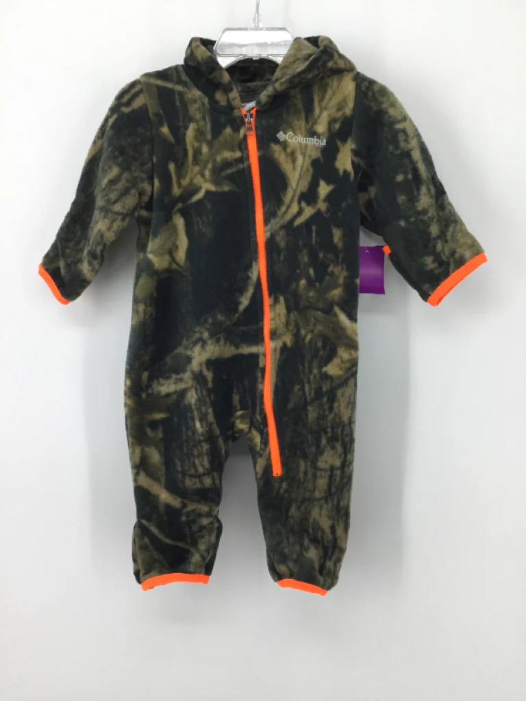 Columbia Child Size 3-6 Months Green Camoflage Outerwear - boys