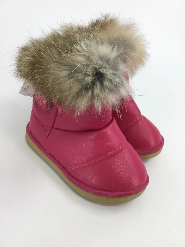 Comfy Kids Child Size 9.5 Toddler Pink Rain/Snow Boots