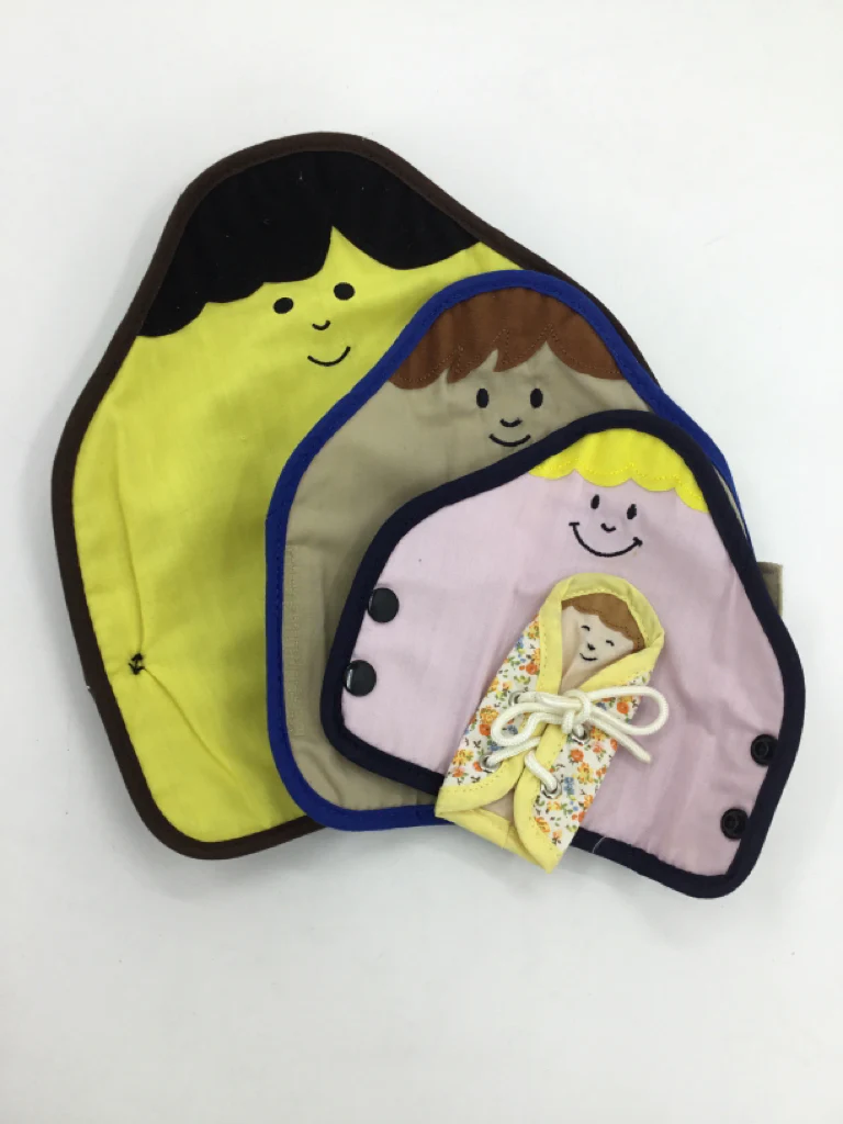 Constructive Playthings Dress to Nest Dolls