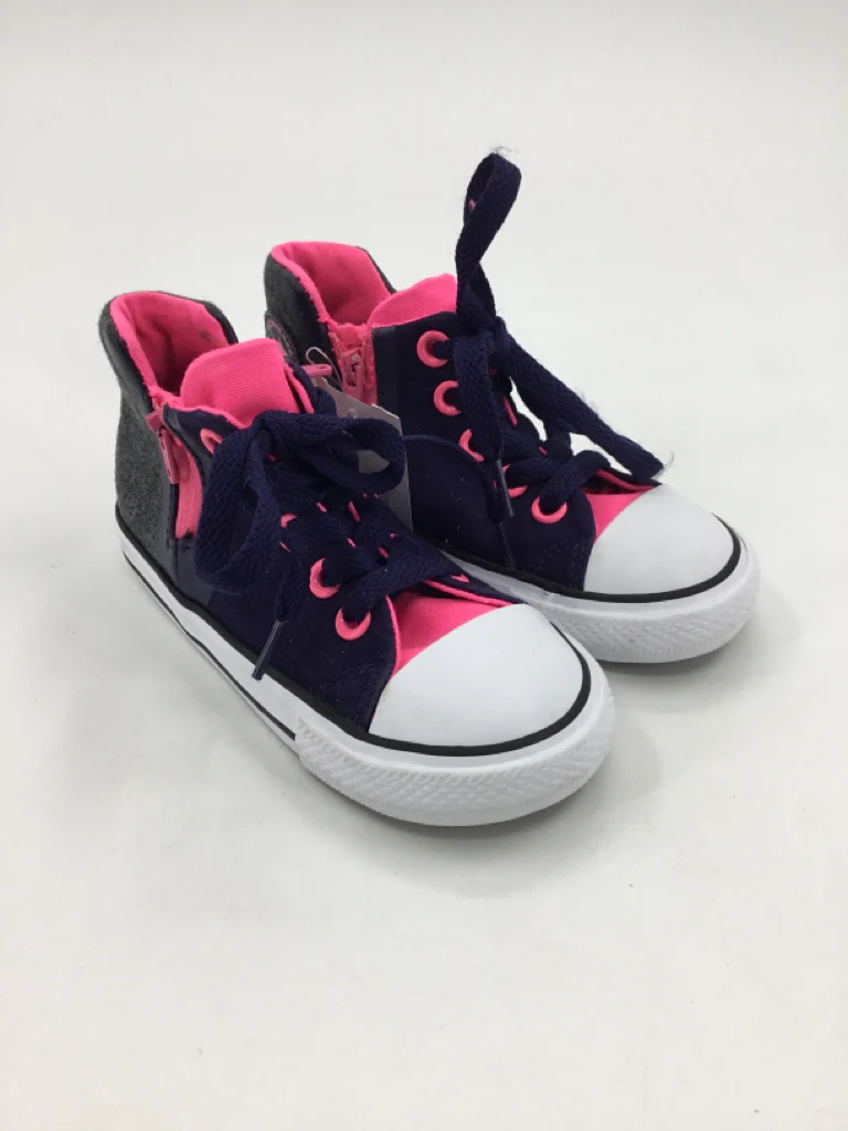 Converse Child Size 8 Toddler Navy Sneakers