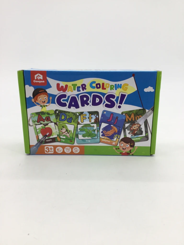 Coogam Water Coloring Cards