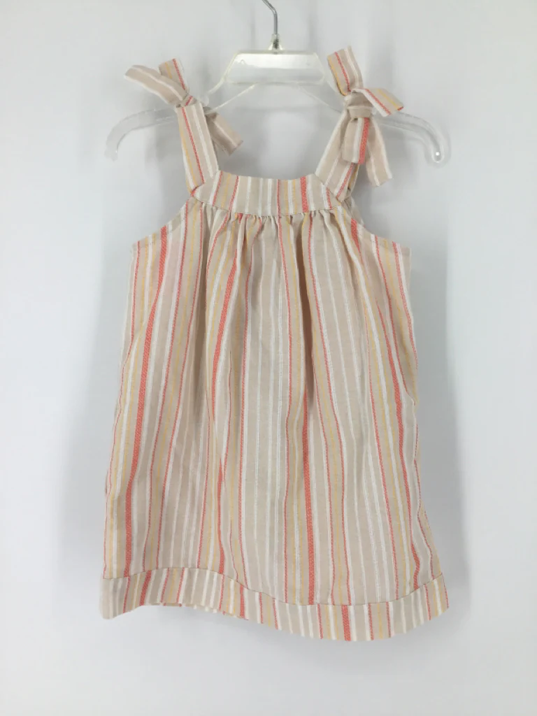 Copper Key Child Size 2 Tan Dress - girls - Image 2