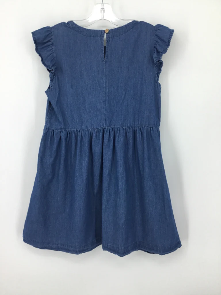 Copper Key Child Size 8 Blue Dress - girls - Image 2