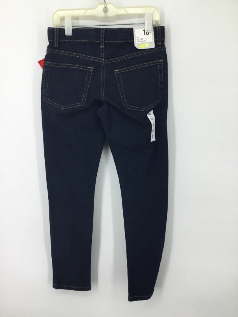 Crazy 8 Child Size 10 Blue Solid Jeans - boys - Image 3