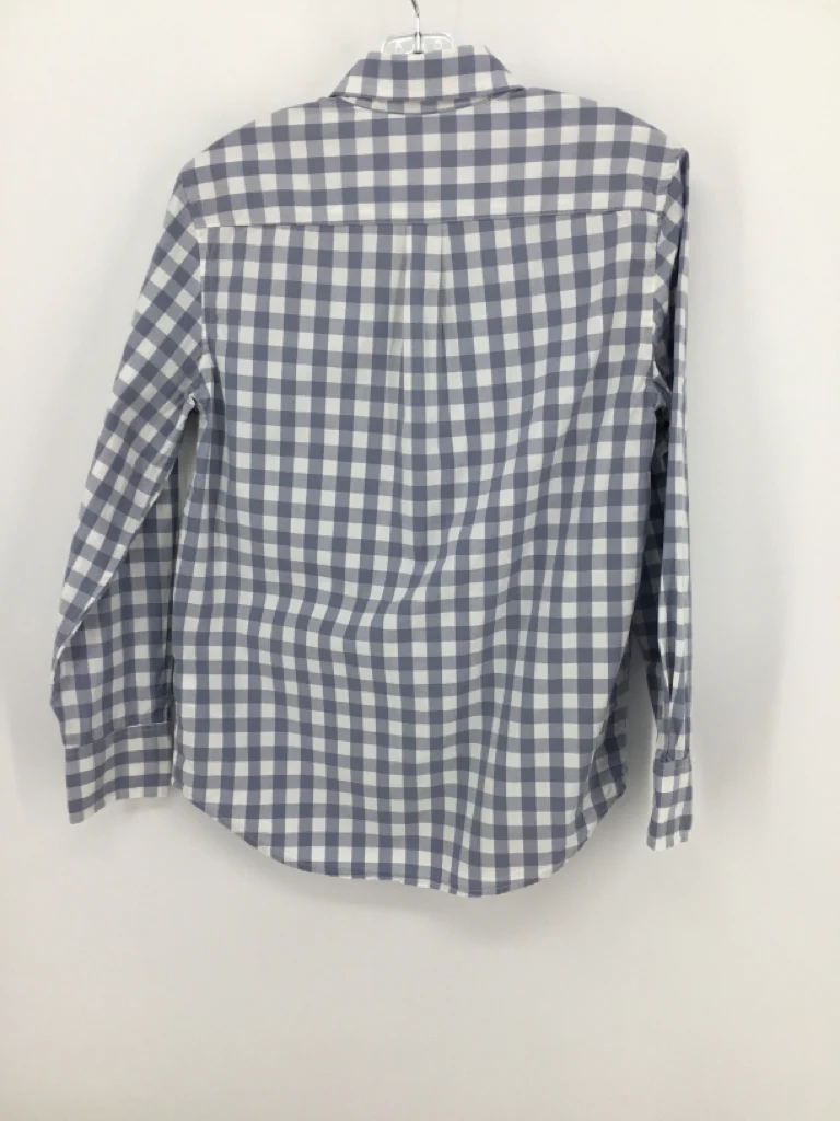 Crewcuts Child Size 10 Blue Gingham Shirt - boys - Image 2