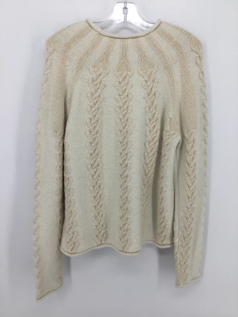 Crewcuts Child Size 10 Cream Sweater - girls - Image 2