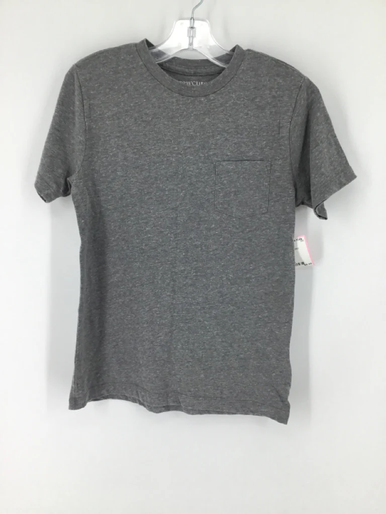 Crewcuts Child Size 10 Gray Solid T-shirt - boys