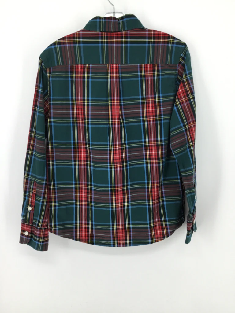 Crewcuts Child Size 10 Multi-Color Plaid Shirt - boys - Image 2