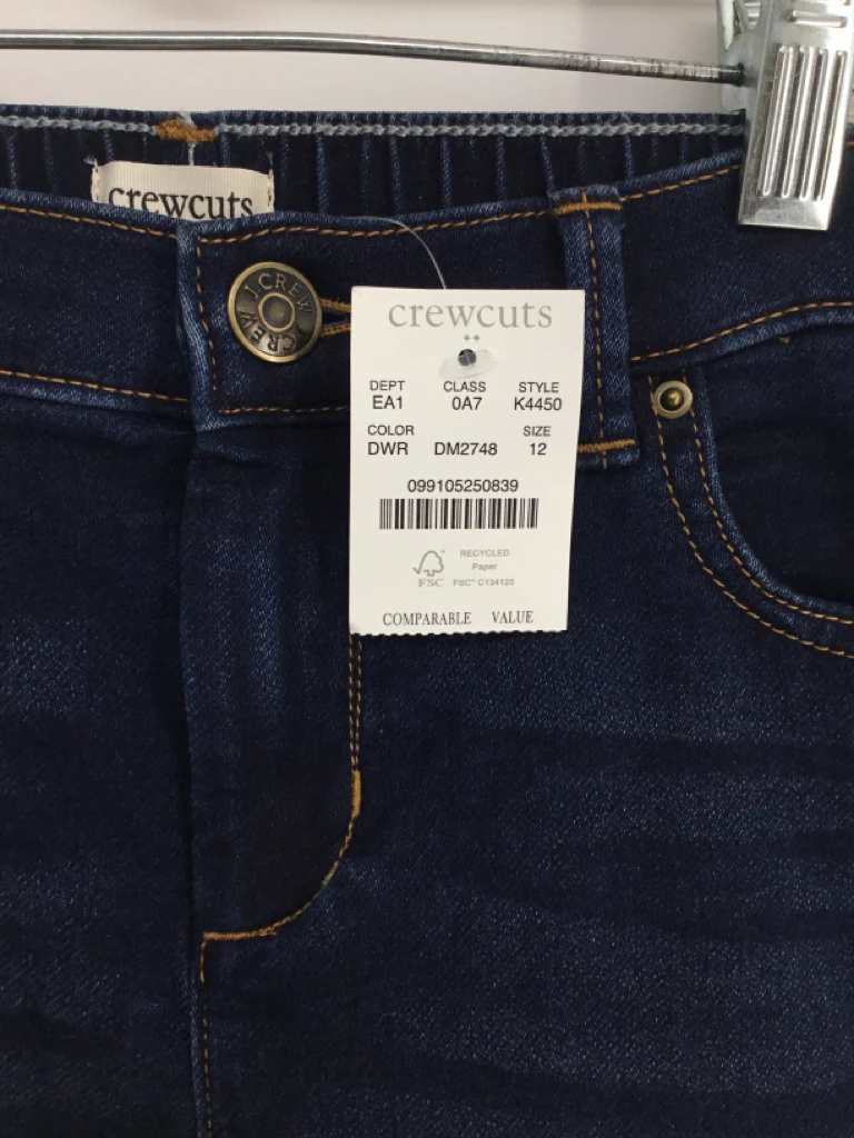 Crewcuts Child Size 12 Blue Jeans - girls - Image 2