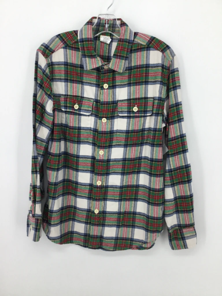 Crewcuts Child Size 12 Multi-Color Plaid Shirt - boys