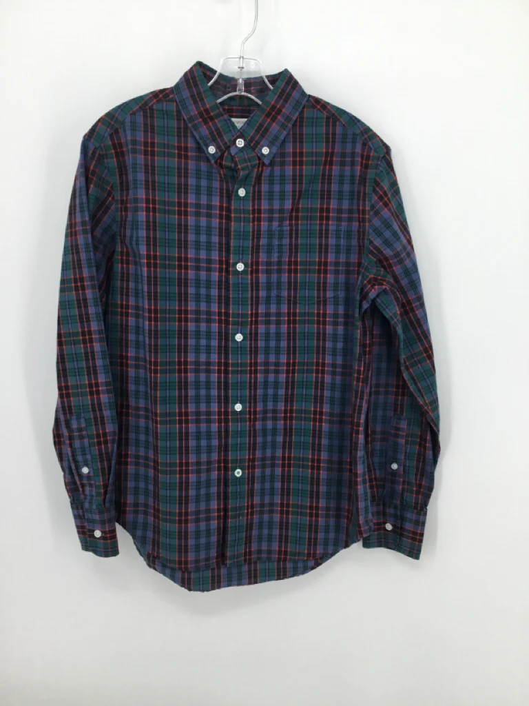 Crewcuts Child Size 12 Multi-Color Plaid Shirt - boys