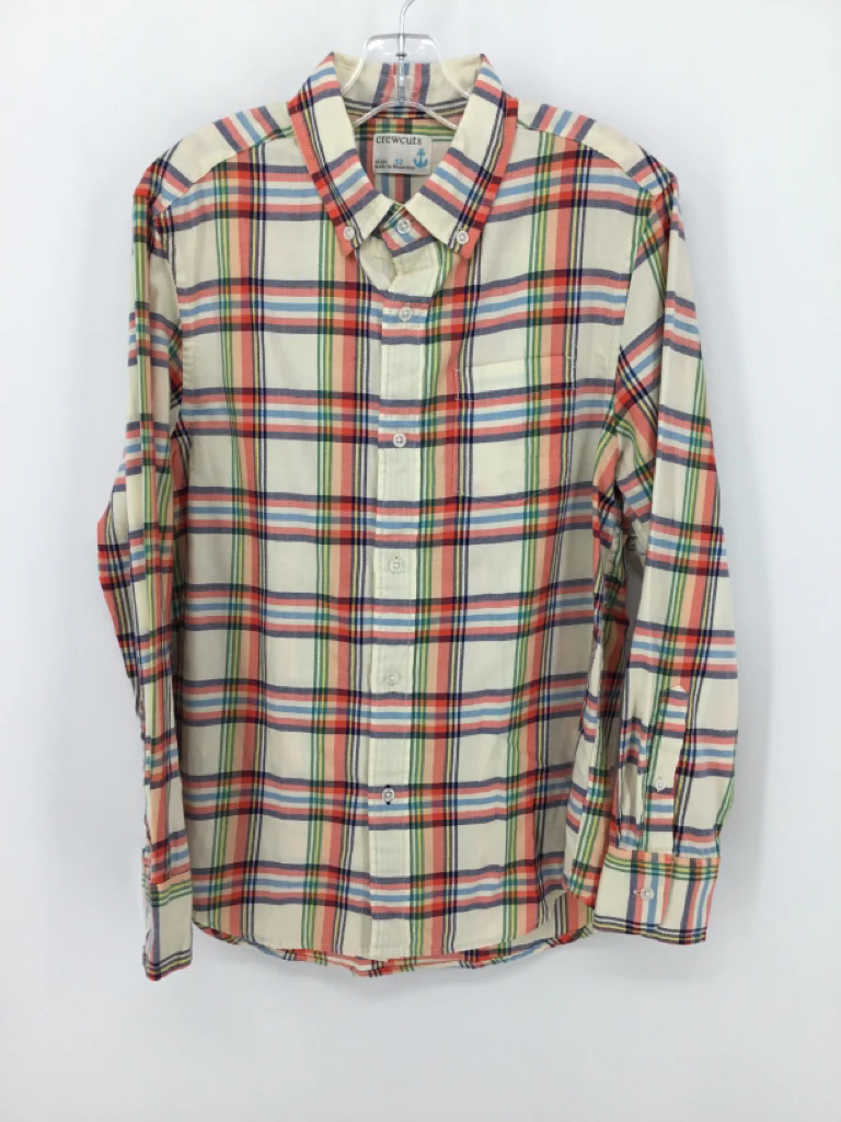 Crewcuts Child Size 12 Multi-Color Polka Dot Shirt - boys