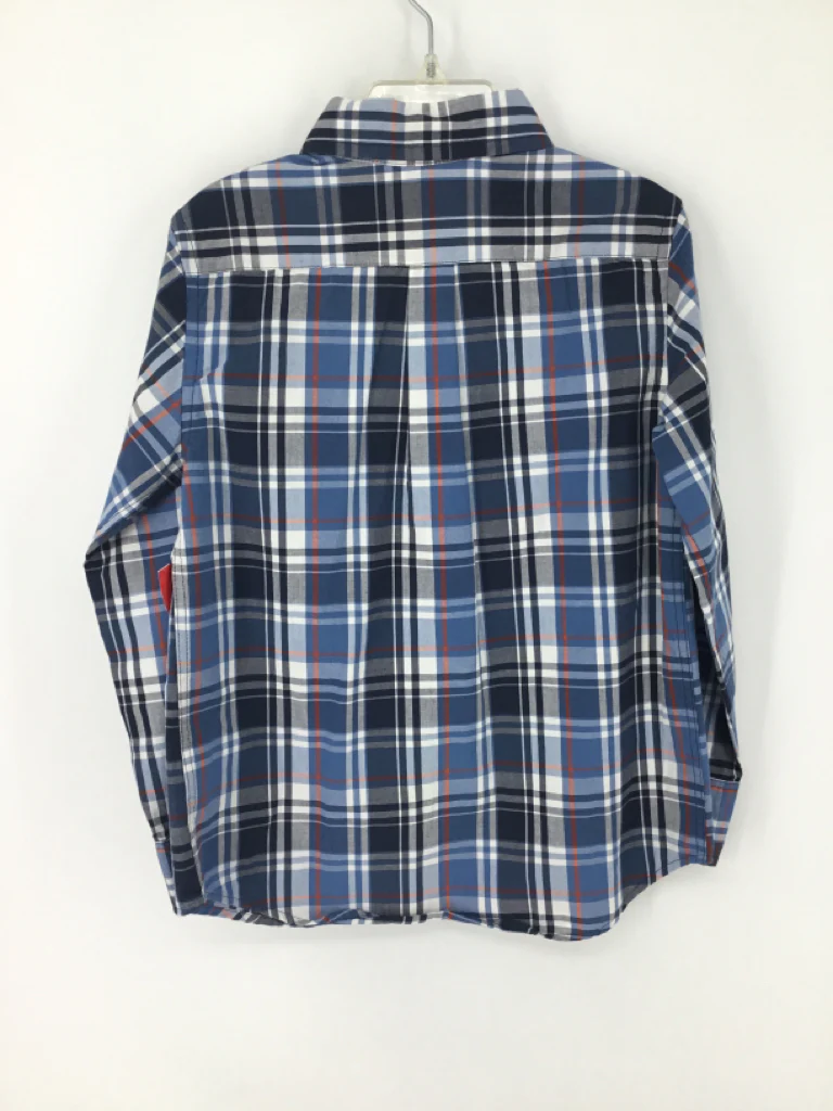 Crewcuts Child Size 4 Blue Plaid Shirt - boys - Image 2