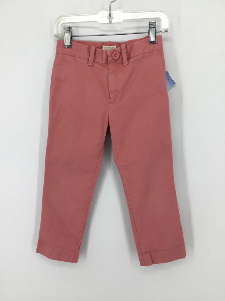 Crewcuts Child Size 4 Pink Solid Pants - boys