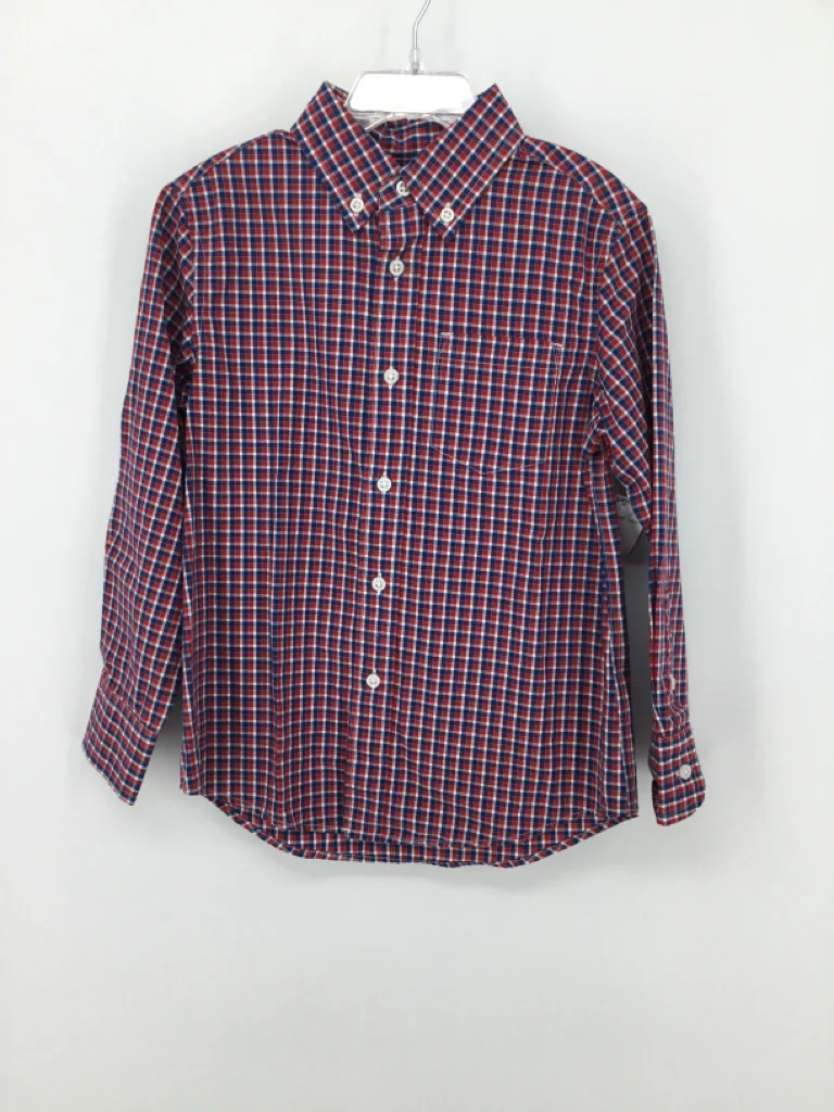 Crewcuts Child Size 4 Red Checkered Shirt - boys