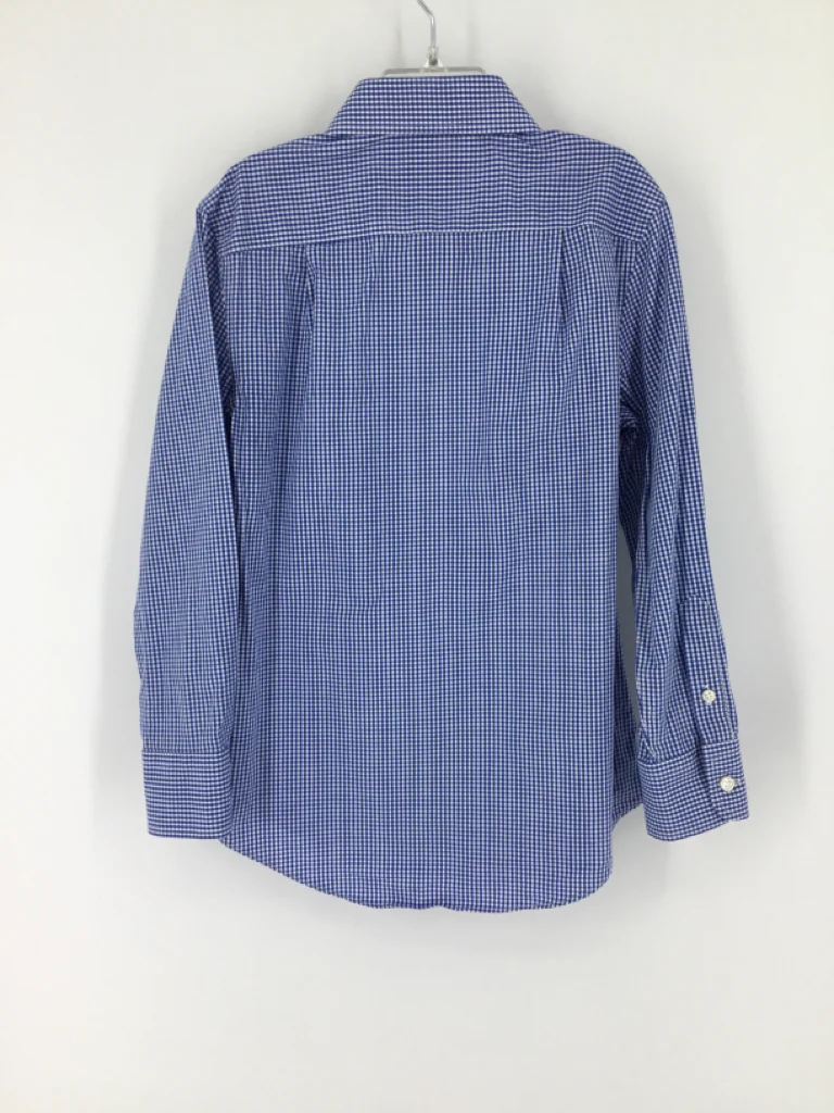 Crewcuts Child Size 6 Blue Checkered Shirt - boys - Image 2