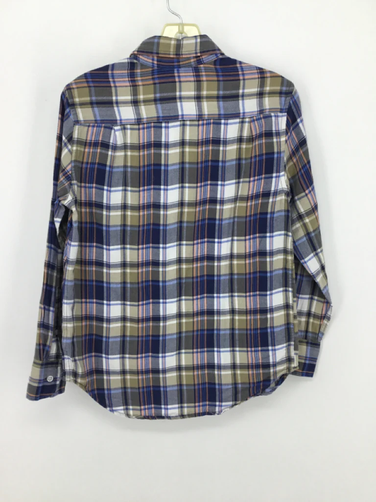 Crewcuts Child Size 8 Blue Plaid Shirt - boys - Image 2