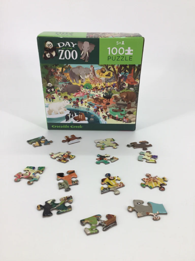 Crocodile Creek Day at the Zoo Puzzle