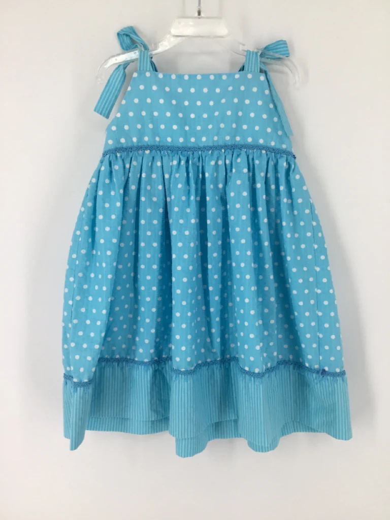 Crown Jules Clothing Child Size 5 Blue Dress - girls - Image 2