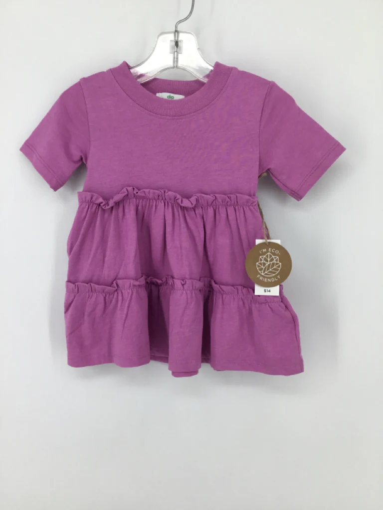 Dip Child Size 6-12 Months Purple Dress - girls
