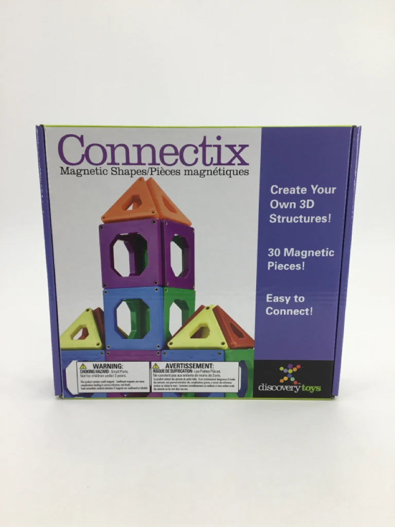 Discovery Toys Connectix Magnetic Shapes & Pieces