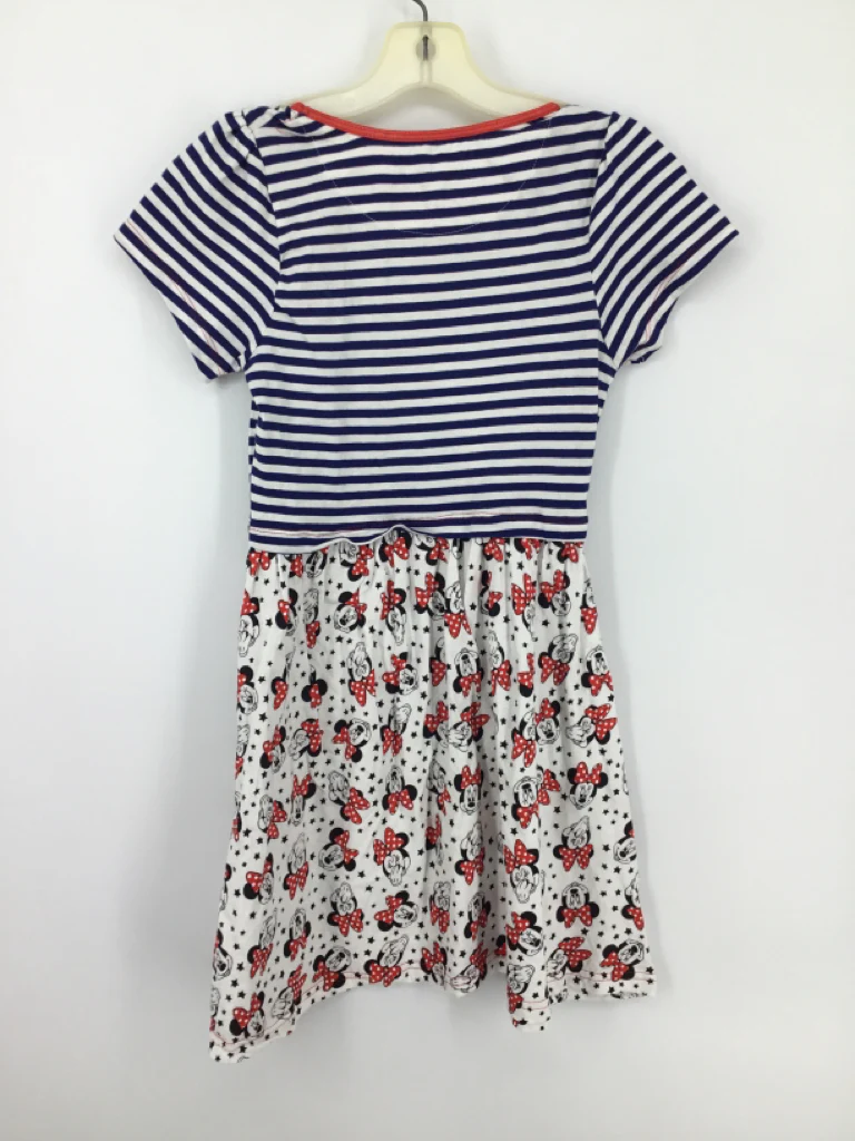 Disney Child Size 10 Blue Stars & Stripes Dress - Image 2
