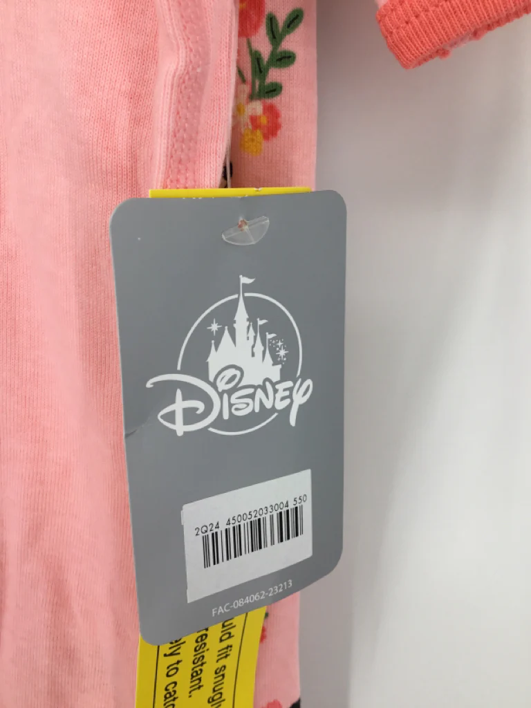 Disney Child Size 10 Pink Pajamas - girls - Image 2