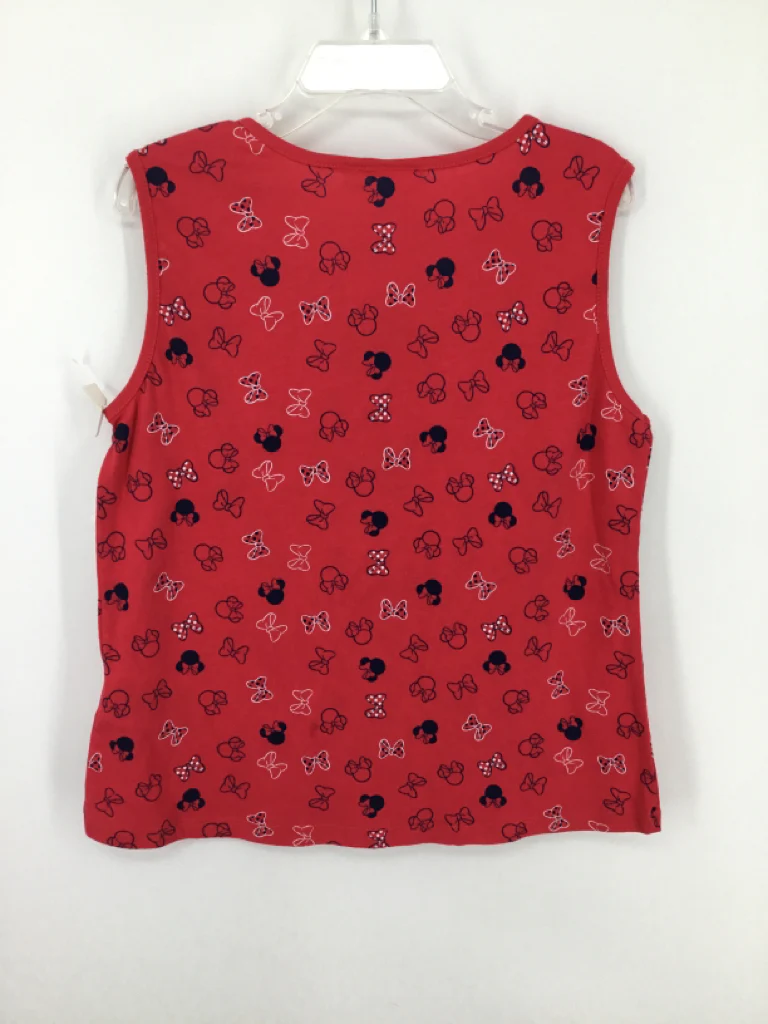 Disney Child Size 10 Red Stars & Stripes Tank Top - Image 2