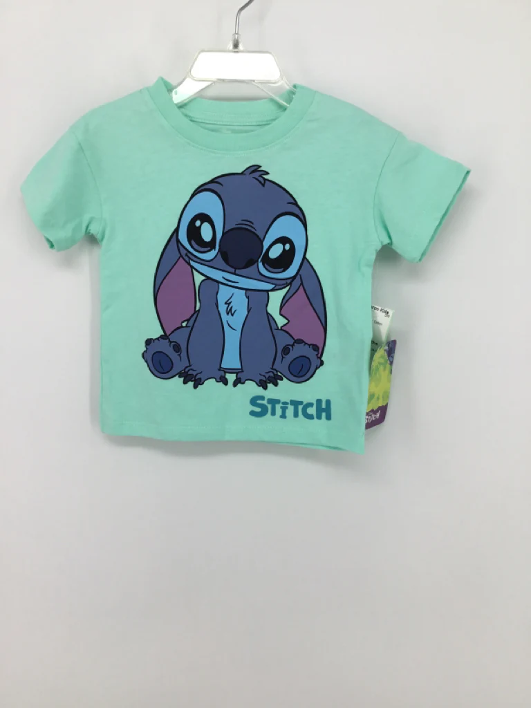 Disney Child Size 12 Months Blue Character T-shirt - boys
