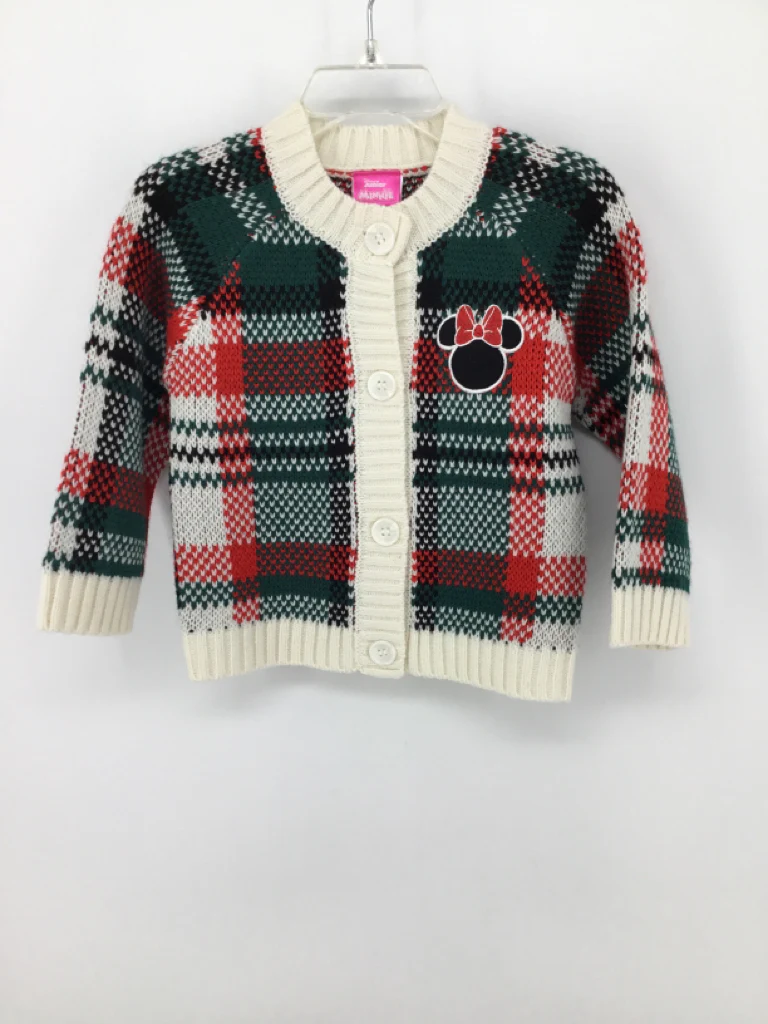 Disney Child Size 12 Months Green Christmas Sweater